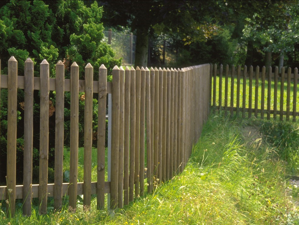 Palisadenzaun